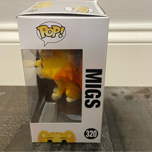 Funko Pop! Disney Migs Yellow Orange Figure Wild Cat wings from Elena of Avalor - Picture 3 of 6